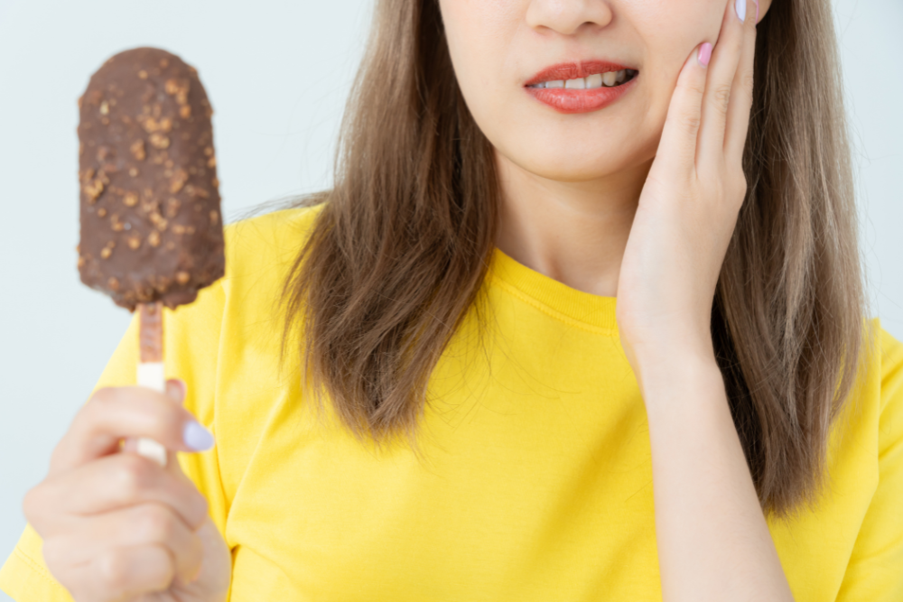 歯　しみる　熱い　冷たい